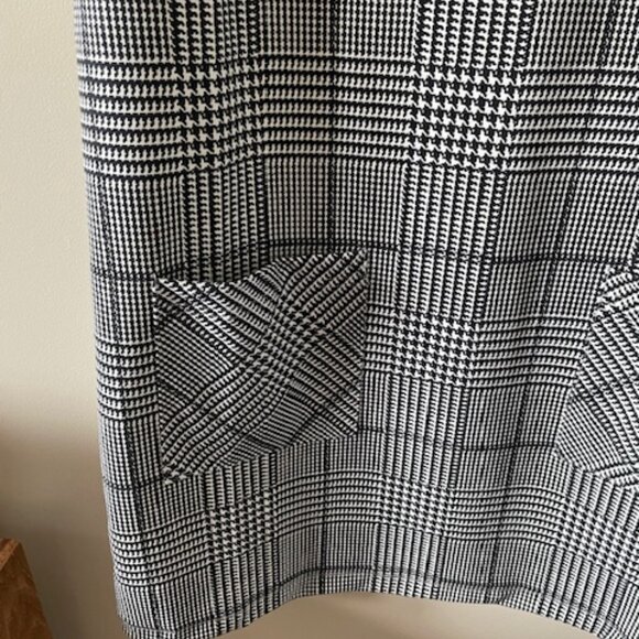 George  Sheath Cap Sleeves Herringbone Pattern Size L -New - Picture 2 of 9